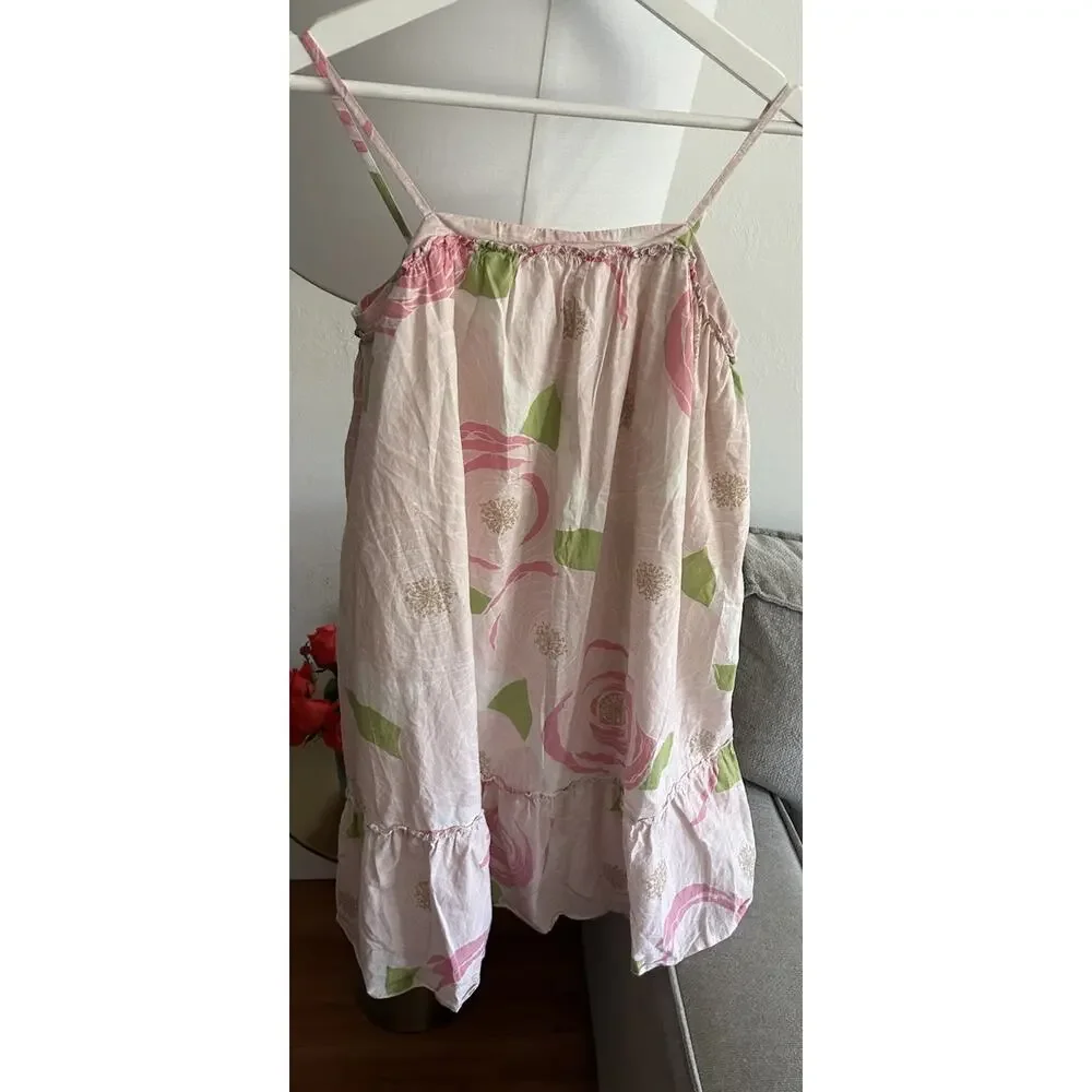 Gap Sleeveless Girls Floral Dress Bundle,Of 2 Size 12 Summers Cottagecore ,